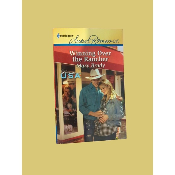 Winning Over the Rancher Mary Brady Harlequin Super Romance Cowboy Pregnant - Picture 1 of 4